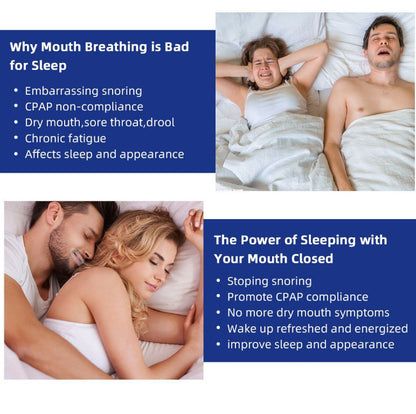 Up 300PCS Strips Gentle Instant Snoring Reliefs Mouth Tape Better Nose Breathing