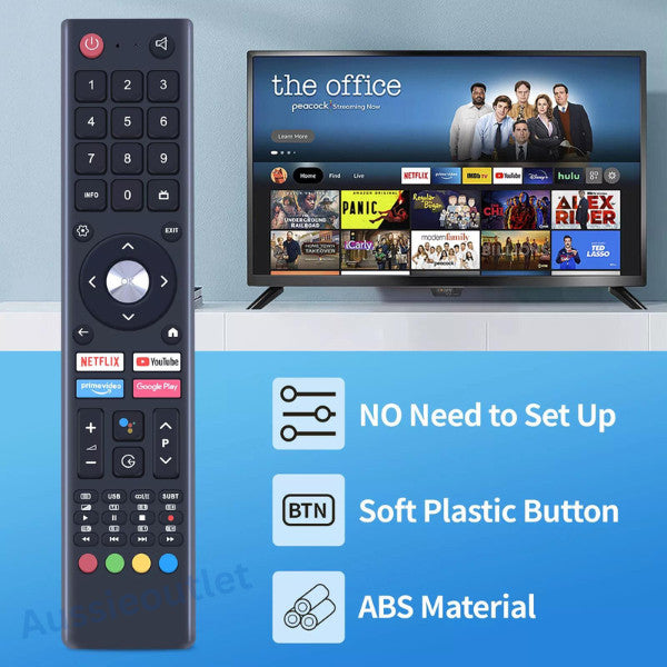 New Remote Control For Changhong CHIQ TV GCBLTV02ADBBT GCBLTVC1GBBT C2 /C5/C6