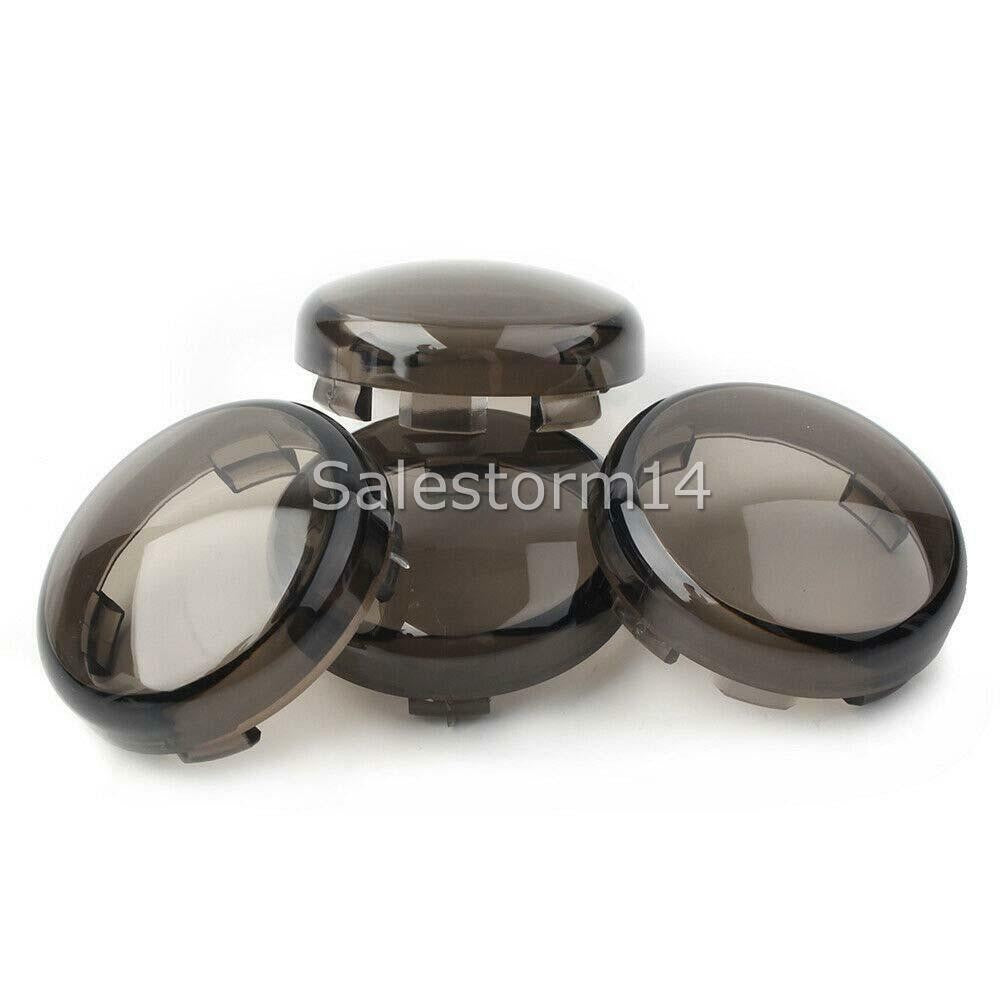 Turn Signal Light Indicator Amber Lens Cover for Harley Dyna Softail Sportster