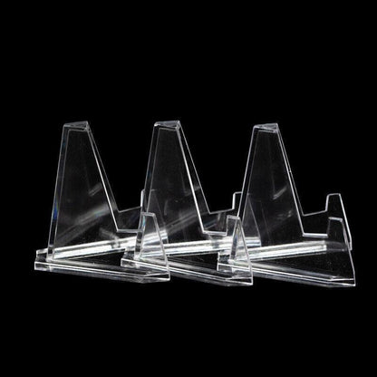 20PCS Acrylic Clear Stand for Trading Card PSA Pokemon Card Holders Small Stand