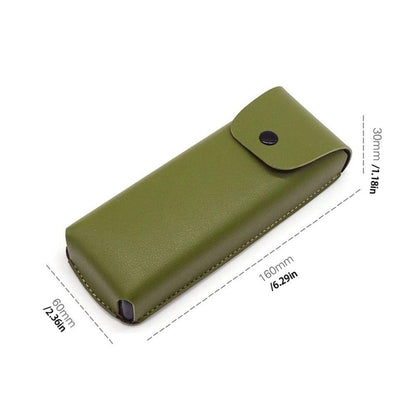PU Leather Eyeglass Box Portable Soft Shell Eyeglass Case New Eyewear Bag