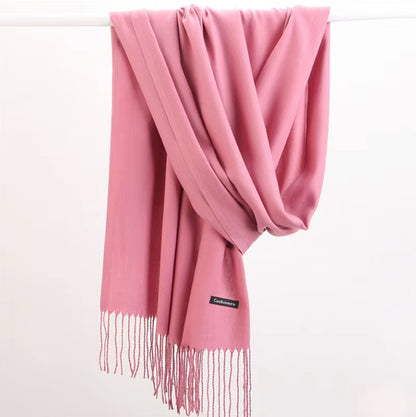 AU STOCK OVERSIZE CASHMERE PASHMINA SOLID WRAP SOFT SCARF/SHAWL SC019