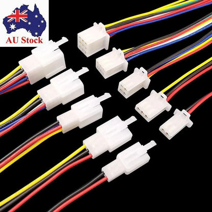 2.8mm Male Female Socket Cable Terminals Plug Kits  Motorcycle Ebike Car