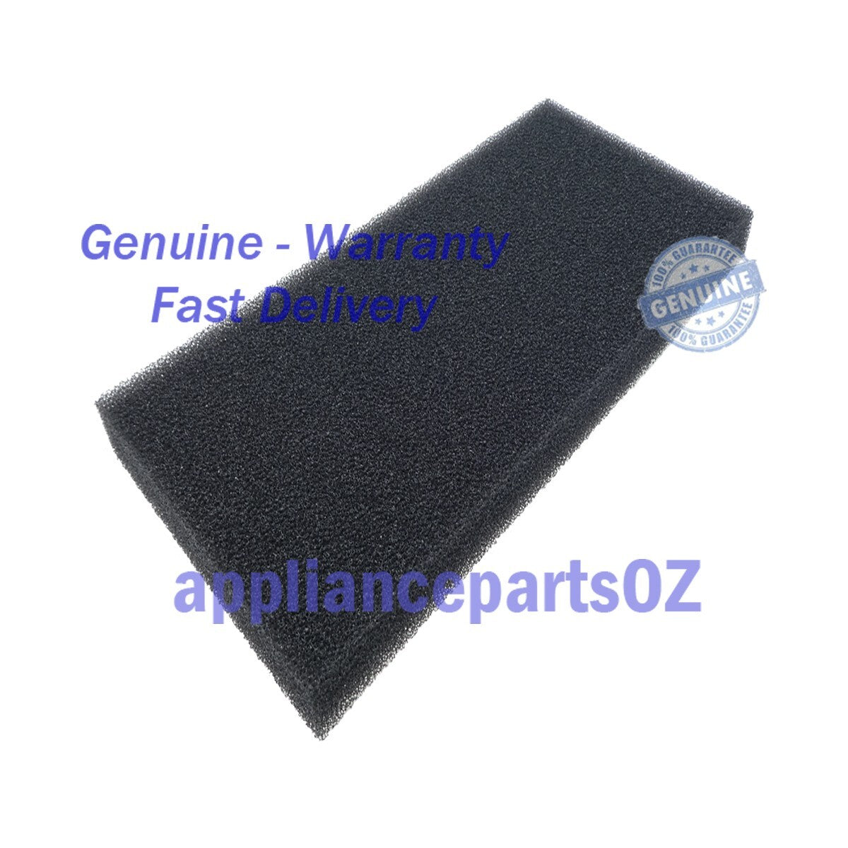 810183 Dryer Foam Filter Asko Genuine HDGE80H D76SY2W D7564 DE72/G D7665N DA82IL