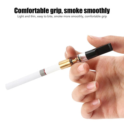 5pcs Filter Cigarette Holder Reusable Smoke Tar Filter Holder Reduce Smoke Tar