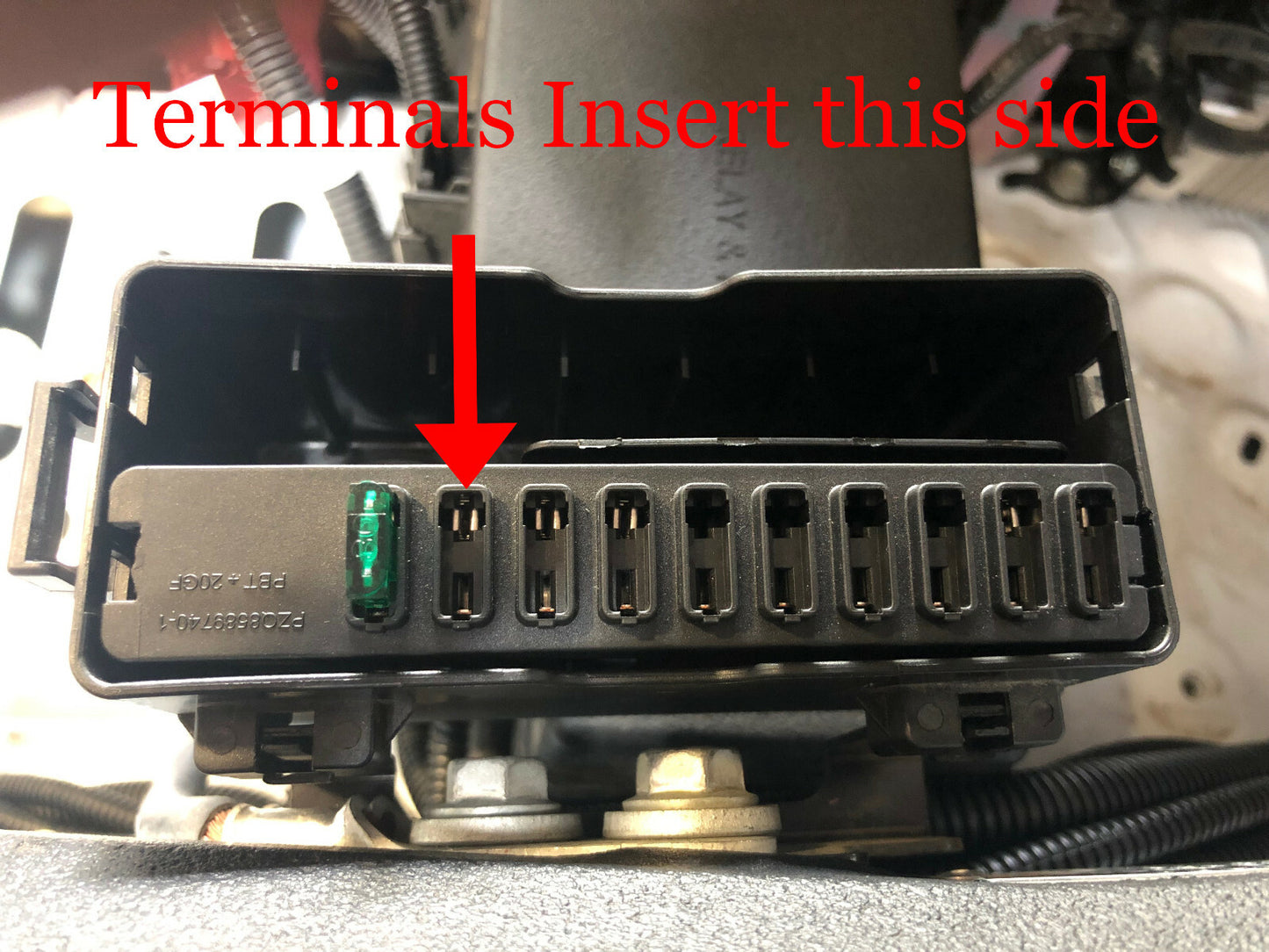 Compatible with Toyota accessory fuse panel terminals 10 Pack utilise the empty fuse slots