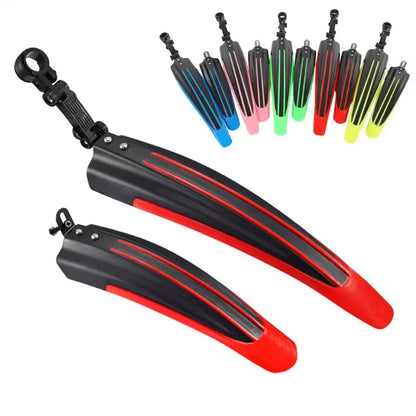 2 Pcs Bicycle Fenders Mountain Road Bike Mudguard Rear Mud Guard Wings for Bicyc