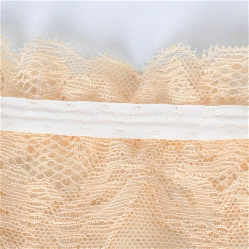 Sexy Women Lace Floral Stretch Strapless Bandeau Bra Boob Tube Crop Top Vest