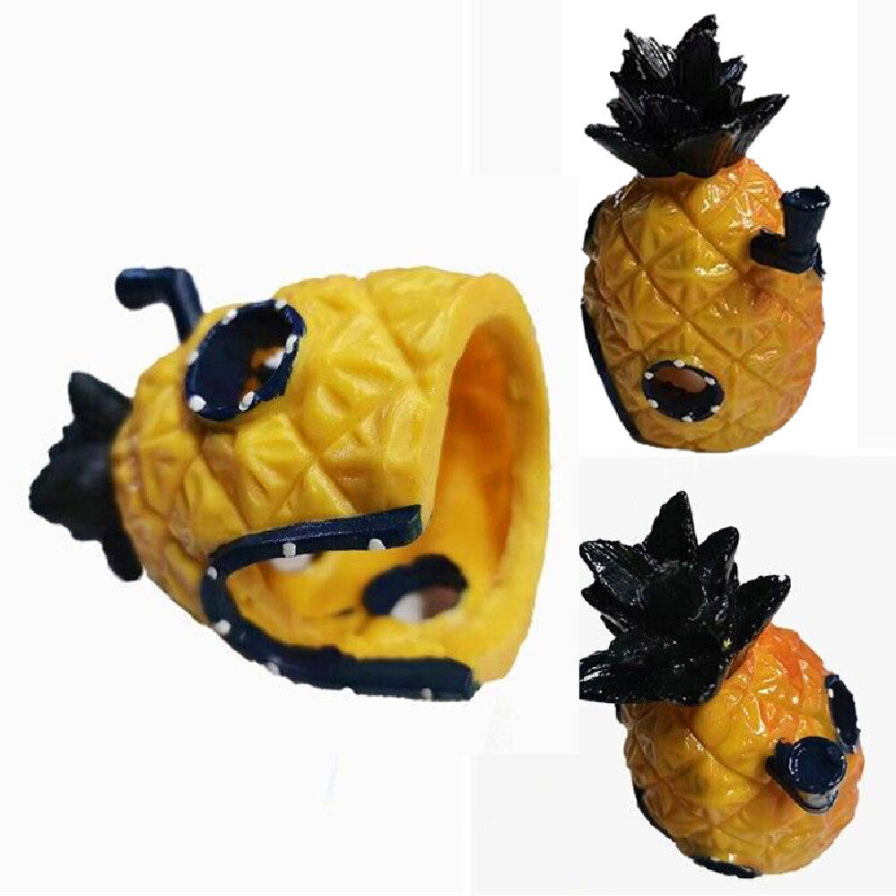 11PCS Fish Tank Ornaments Aquarium Decorations Fish Bowls SpongeBob Squarepant