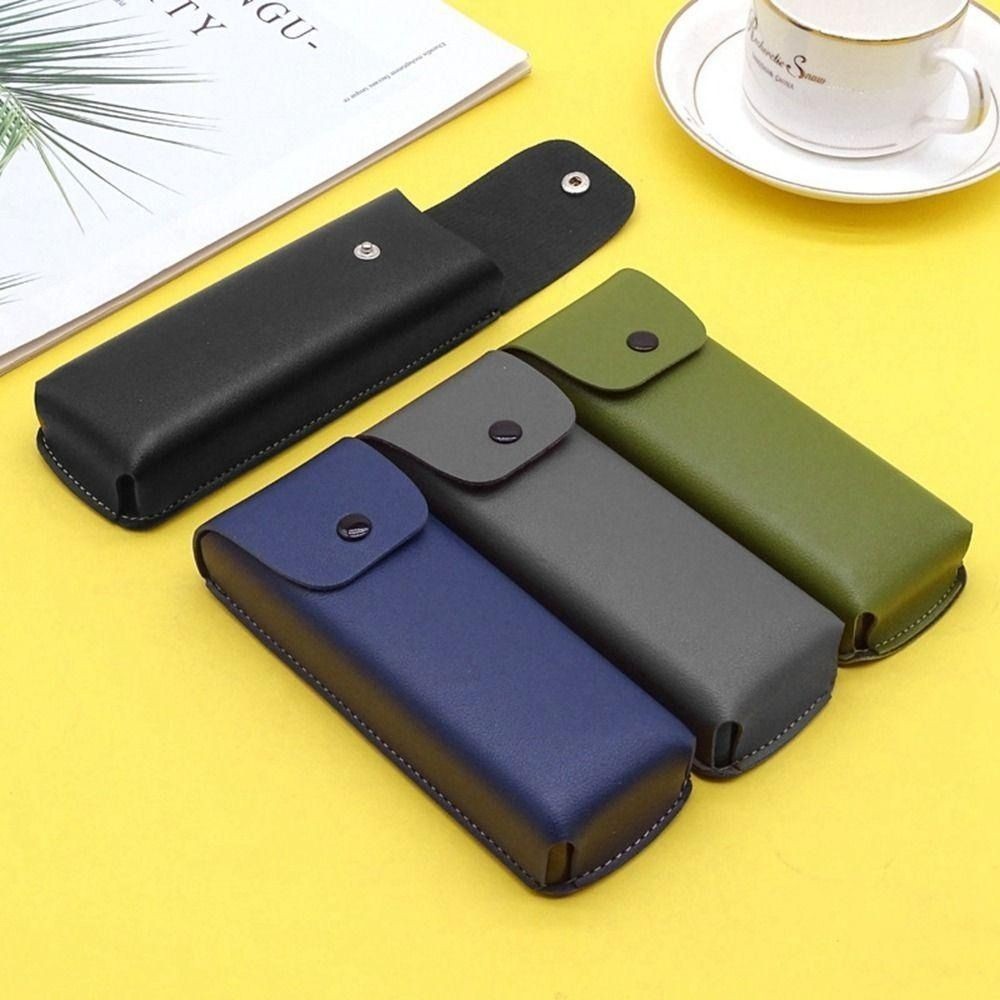 PU Leather Eyeglass Box Portable Soft Shell Eyeglass Case New Eyewear Bag