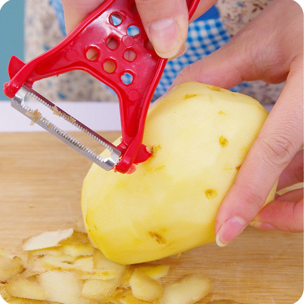 Kitchen Fruit Vegetable Peeler Potato Carrot Cucumber Cheese Slicer Tool AU New