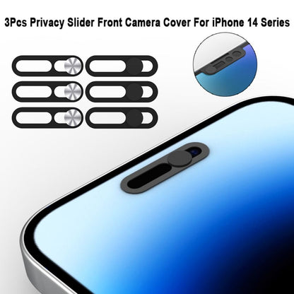 Cover Lens Sticker Front Camera Slider Privacy Cap Compatible with iPhone 14 14 ProMax Plus