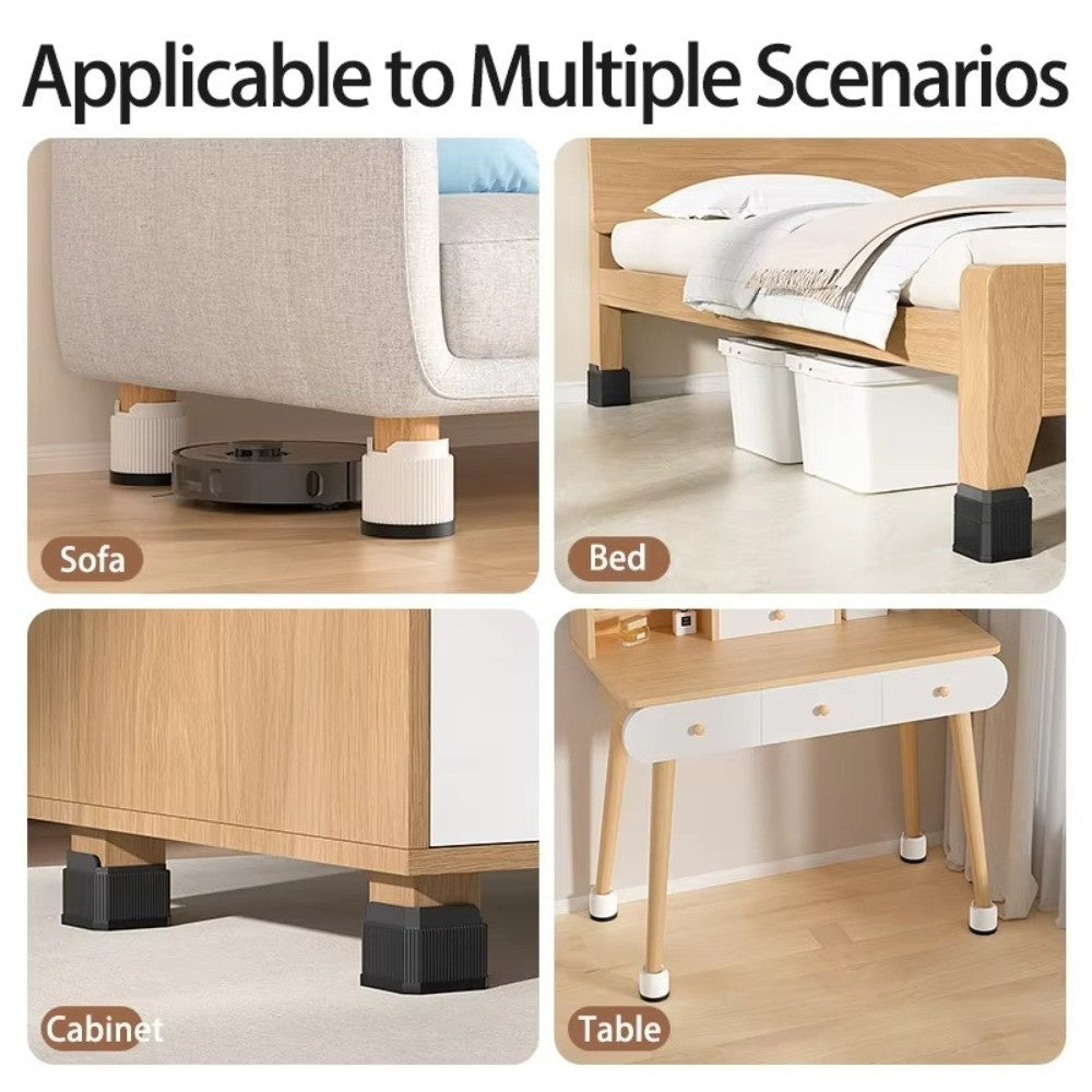 Non-slip Bed Lifts Risers Square Washing Machine Support  Refrigerator