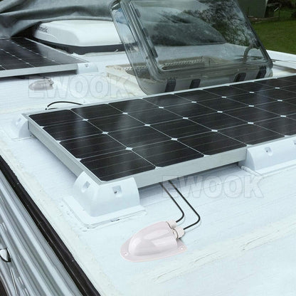 Caravan Solar Car Junction Box Camper Roof Wire Cable Entry Gland Box Waterproof