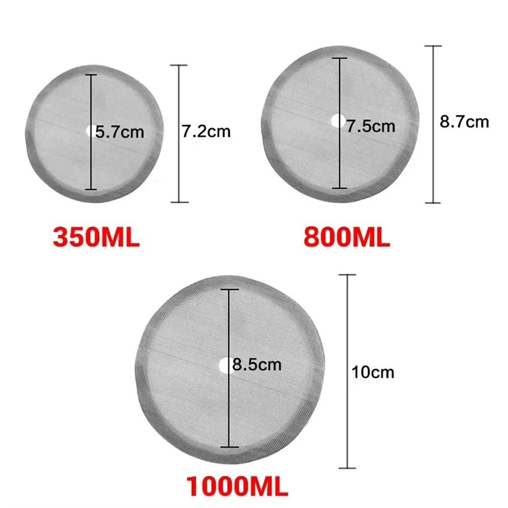 3Pcs French Press Filters Mesh  For Espresso Machine Coffee Pot