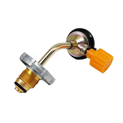 4PCS Butane Gas Refill Adapter Cylinder Tank Coupler Valve Outdoor Camping BBQ
