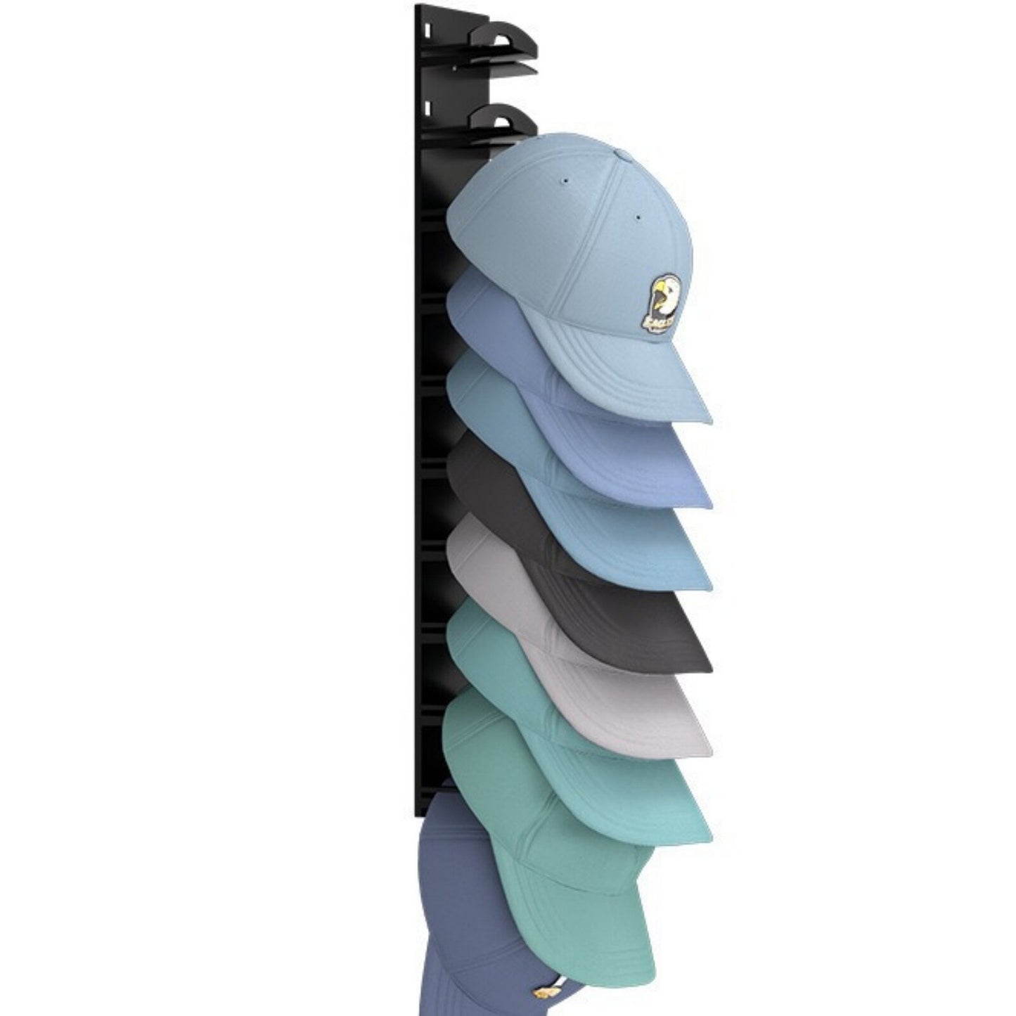 Closet Hat Rack Baseball Caps Organizer Space Saving Wall Hat Storage Holder AU