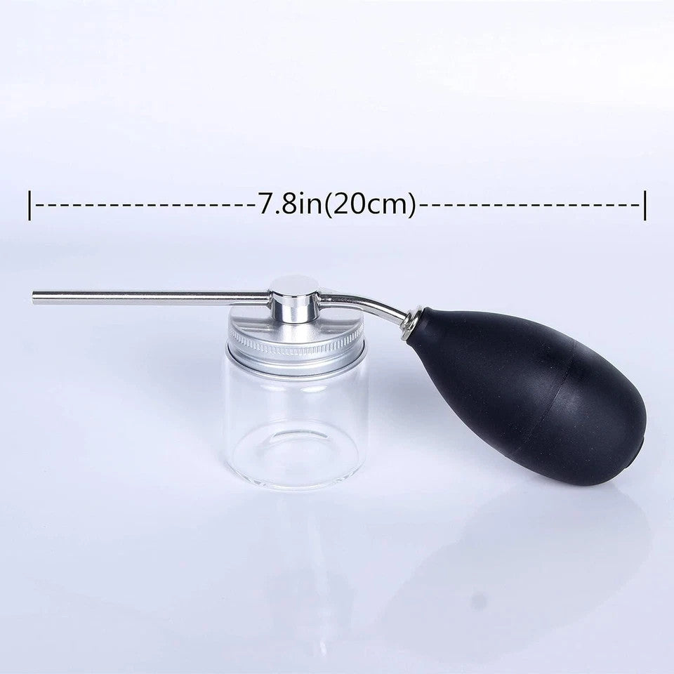Diatomaceous Earth Bulb Duster Applicator Powder Dispenser Garden Puffer Duster
