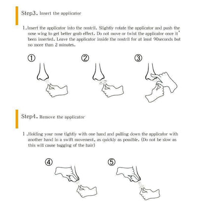 Nose Ear Hair Removal Wax Kit Sticks Easy Mens Nasal Waxing Remover Strips AU