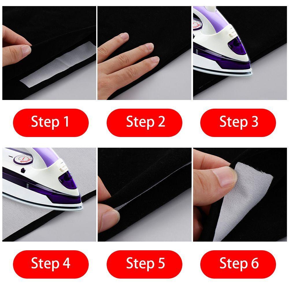 Fusible Sewing Fabric Adhesive Lining Sewing Interlining Iron-On Interlining