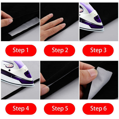 Fusible Sewing Fabric Adhesive Lining Sewing Interlining Iron-On Interlining