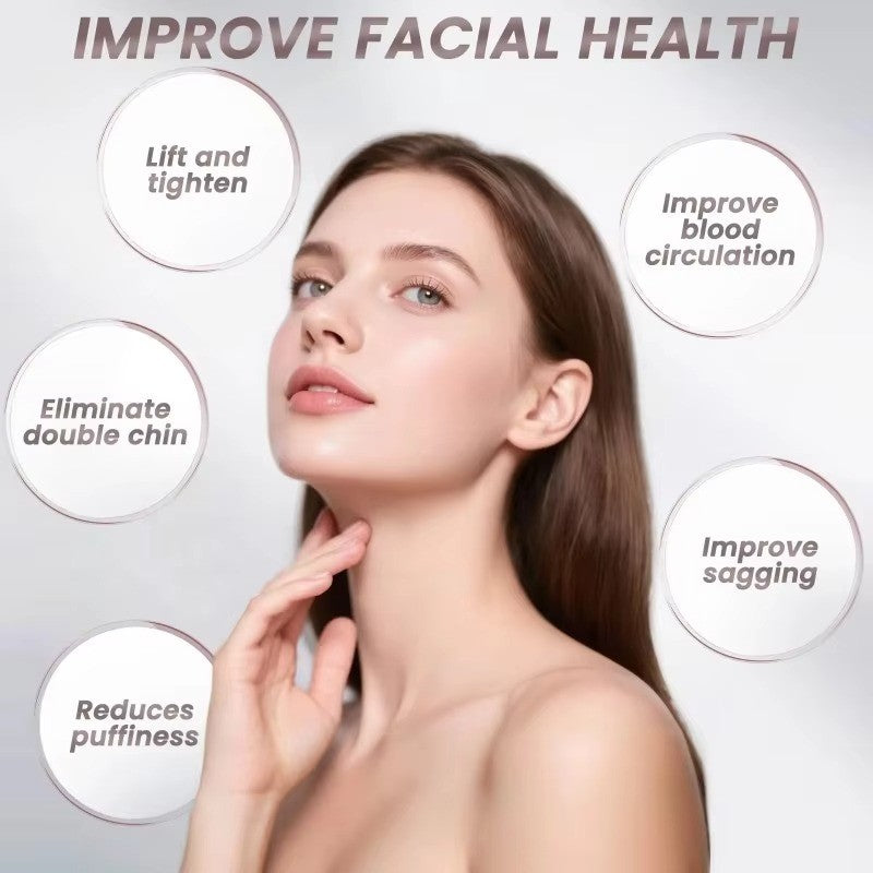 Lymphatic Contour Face Brush, Dry Brushing Face Brush,Lymphatic Drainage Massage