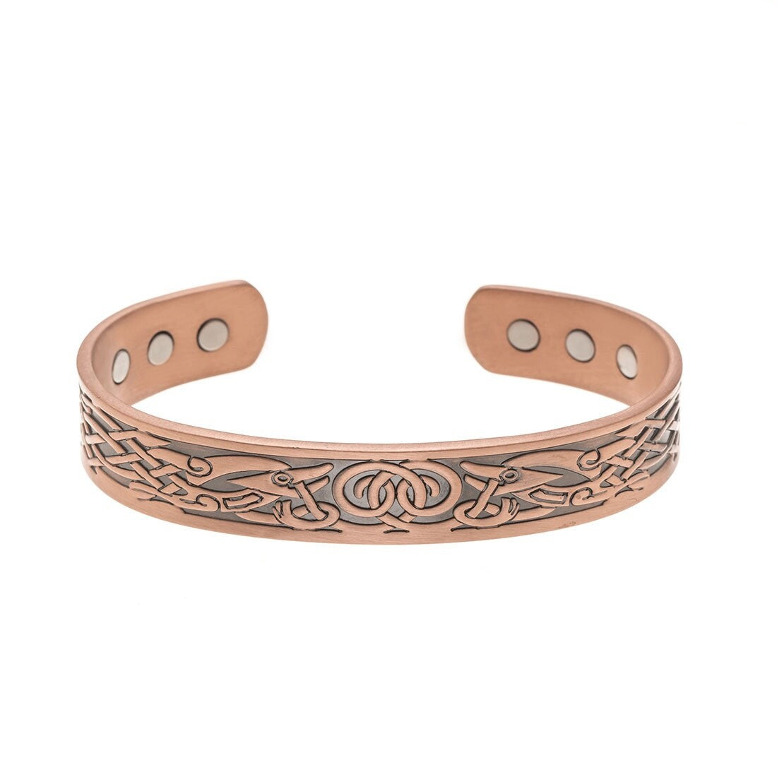 Pure Copper Magnetic Therapy Bracelet Arthritis Pain Relief Men Women Healing AU