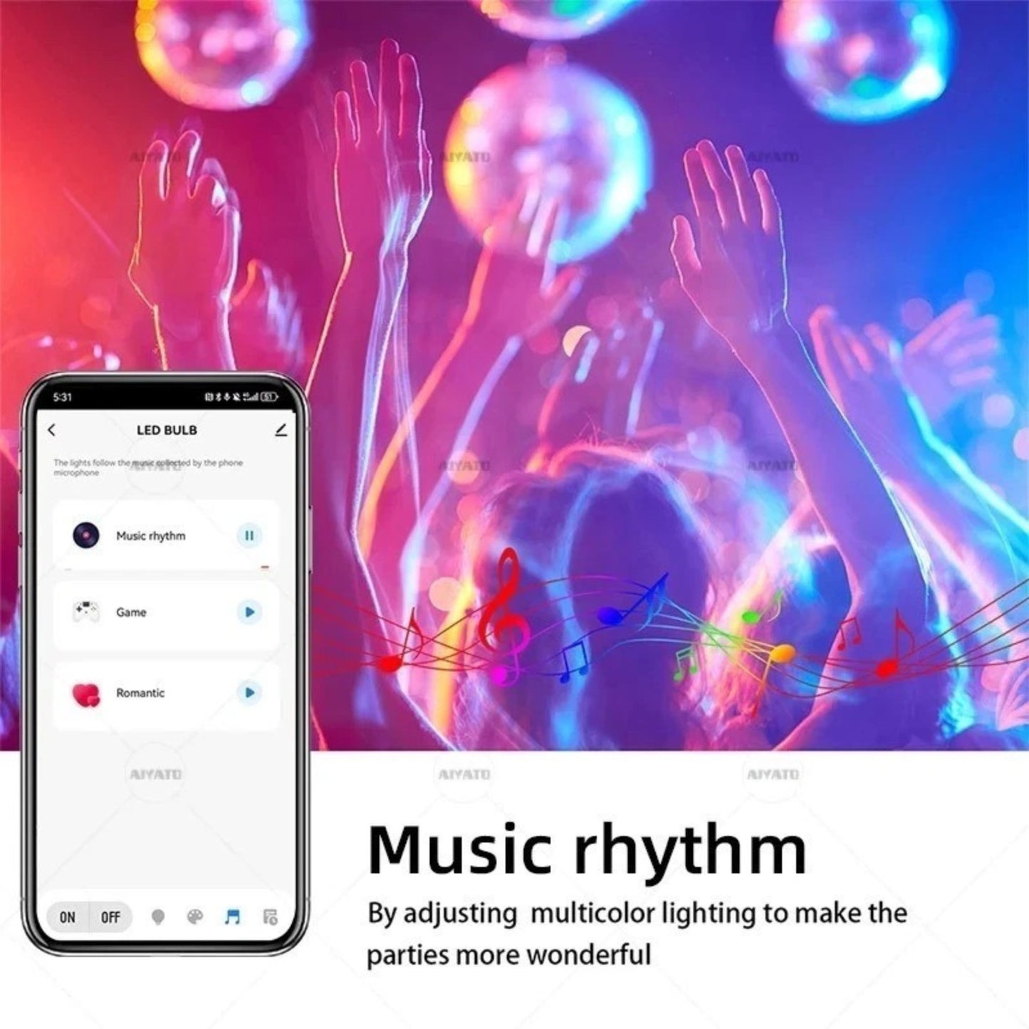 15W Smart Light Bulb Globe E27 B22 WiFi Bluetooth RGB RGBW LED Lamp Alexa Google