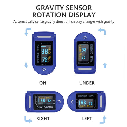 Professional Finger Pulse Oximeter Blood Oxygen Saturation Monitor Heart Rate AU