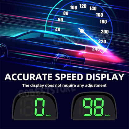 Digital Speedometer Universal GPS Car KMH Head Up Display Display Driving Speed