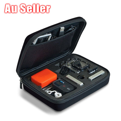 Medium Travel Storage Carry Hard Bag Case Compatible with GoPro HERO 11 10 9 8 7 6 5 Camera