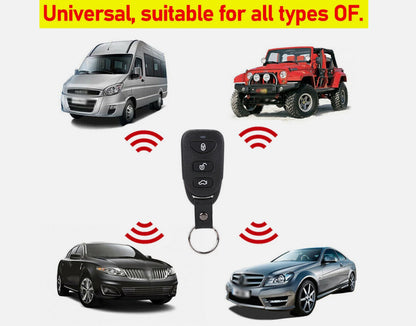 Car Universal Door Locking Keyless Entry System Auto Remote Central Control Kit