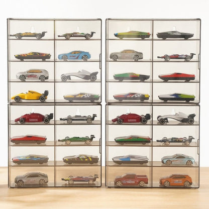 8 Grids Toy Model Cars Display Box 1:64 Display Rack Cabinet  Hotwheels Cars