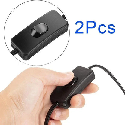 2pc Table Lamp Rocker Switch – AC 250V ON/OFF for LED Lights