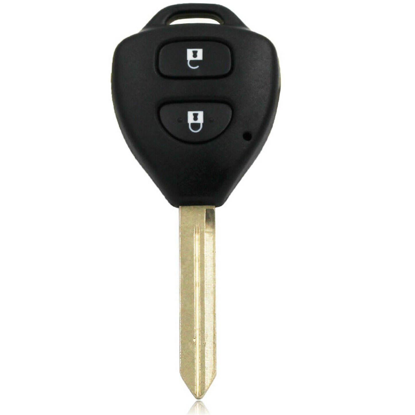 2 Btn Remote Key Fob Shell Compatible with Toyota Rav4 Corolla Camry Yaris For Hilux