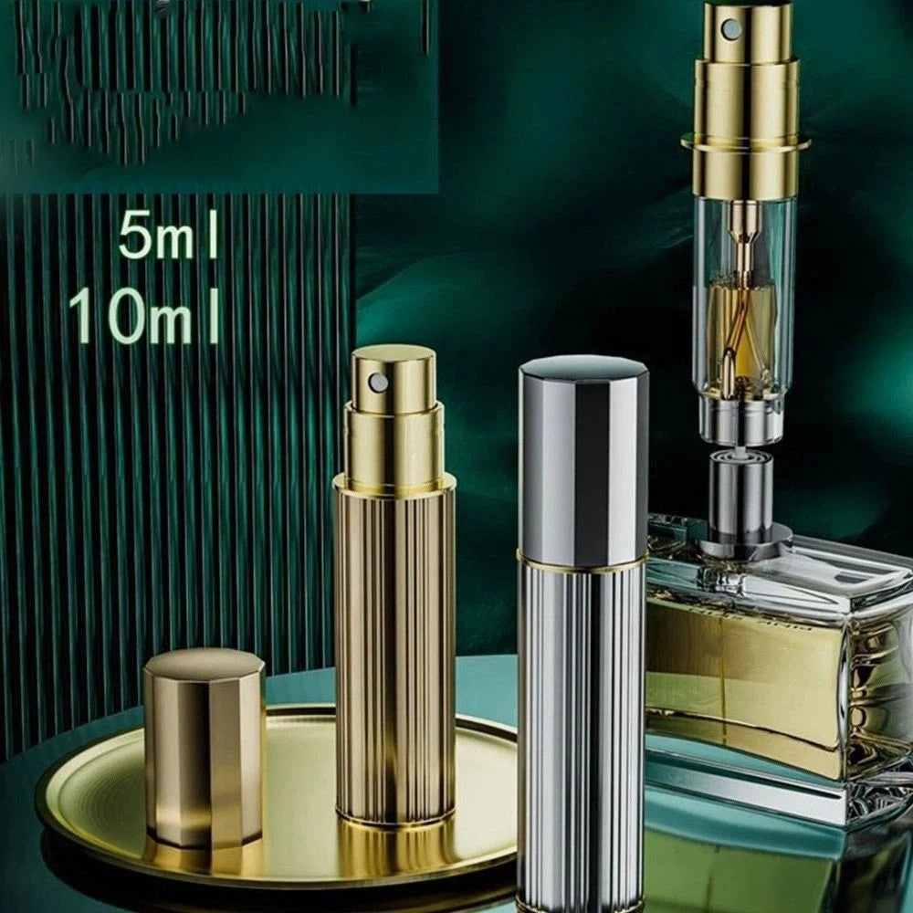 5ml /10ml Bottom-Filling Perfume Bottle Refillable Spray Bottle Empty Atomizer