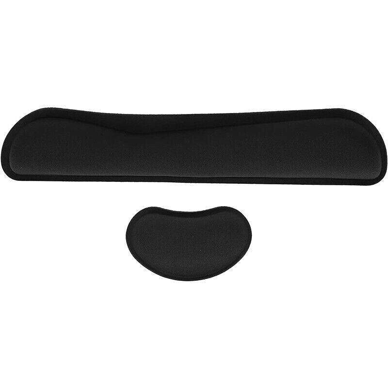 Keyboard Wrist Rest Pad and Mouse Gel Wrist Rest Support Cushion w/ Memory Foam