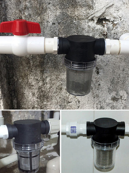 20/25mm Irrigation Garden Water-Pump Strainer Mesh Flow Lawn Inline High Filter