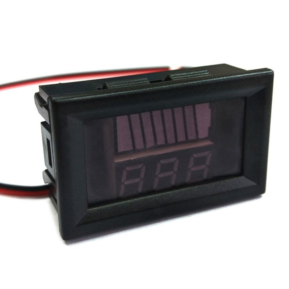 Meter Battery Tester 12V 24V 36V 48V 60V 72V Car Battery Charge Level Indicator