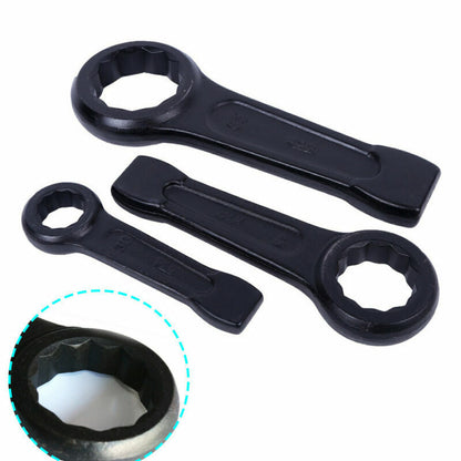 Flogging Ring Spanner Slogging Hammer Impact Striking Wrenches Option:24-55mm