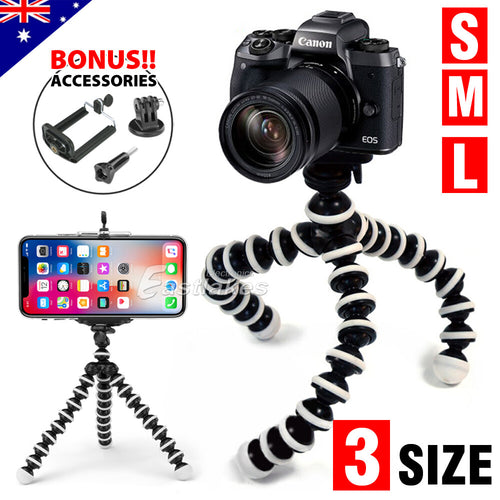 Flexible Octopus Tripod Stand Gorilla Pod Compatible with Universal Phone GoPro Camera DSLR