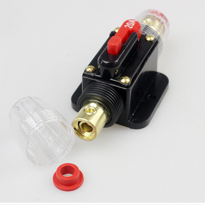 20-150AMP Circuit Breaker Dual Battery IP67 Waterproof Fuse Manual Reset 12V 24V