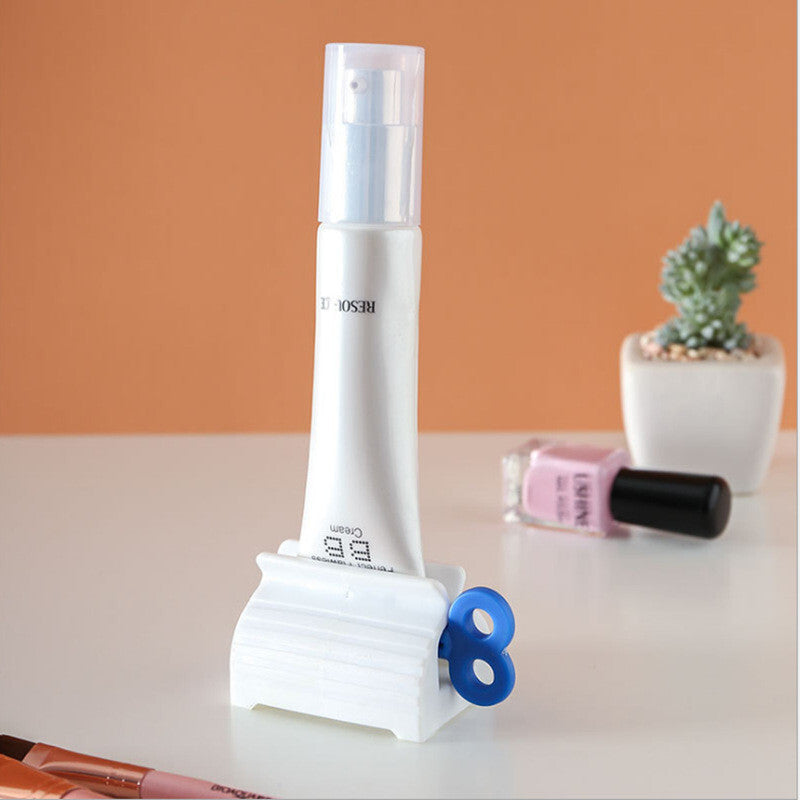 3x Toothpaste Squeezer Bathroom Tube Easy Stand Dispenser Rolling Holder Seat AU – Compatible with Seat