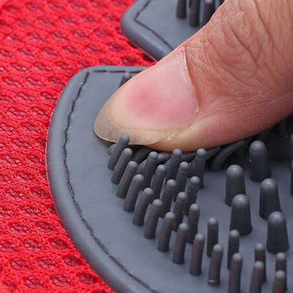 Pet Dog Cat Horse Grooming Wash Bath Glove Deshedding Brush Fur Remover Mitt