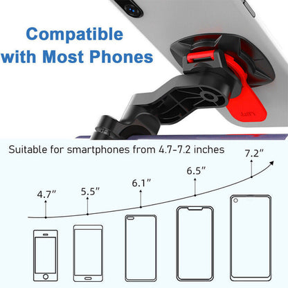Phone Mount Quick Twist Lock Bike Motorcycle Handlebar Holder Shock Absorber AU