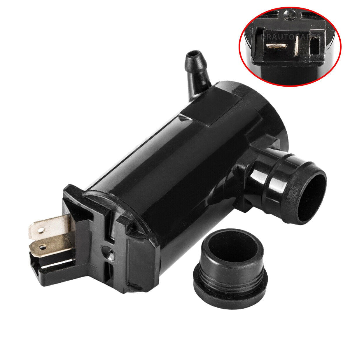 Windscreen Wiper Washer Pump Compatible with Ford Falcon 02-14 BA/BF/FG/ED/EF/EL +O-Ring