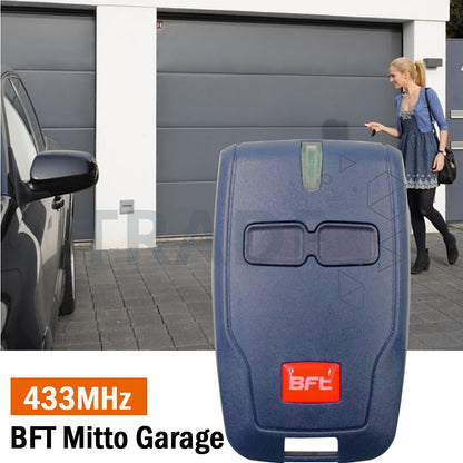 Genuine BFT Mitto Garage/Gate 2 Button Remote Control Type B RCB TX2/TX4/0678
