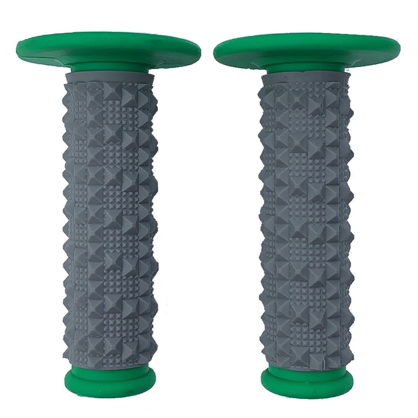 Green Hand Grips MX Motorbike Dirt/Pit Quad Bike ATV Handle bars 22mm 7/8" Soft