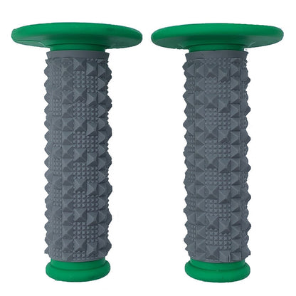 Green Hand Grips MX Motorbike Dirt/Pit Quad Bike ATV Handle bars 22mm 7/8" Soft