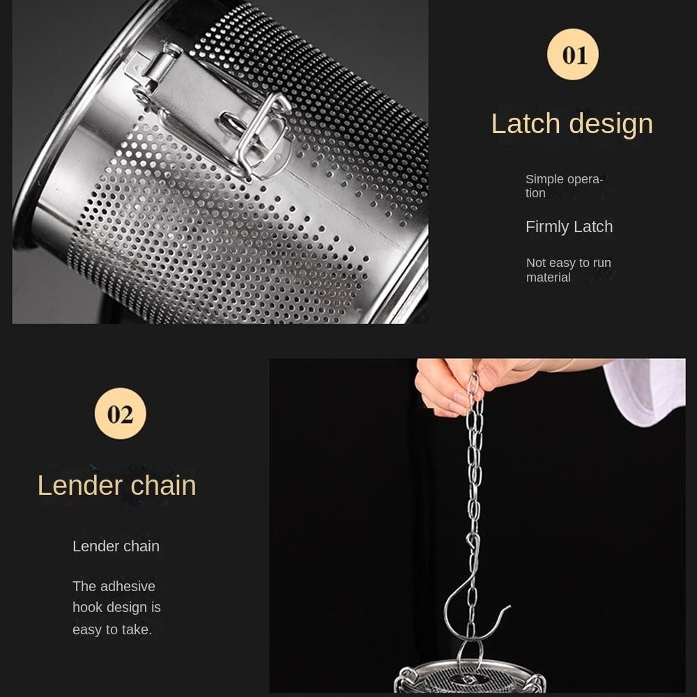 Kitchen Tools Seasoning Cage Stainless Steel Basket Filter Bag Spice Basket